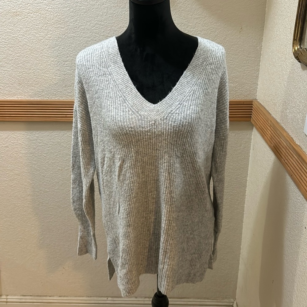Halogen gray size small sweater!!